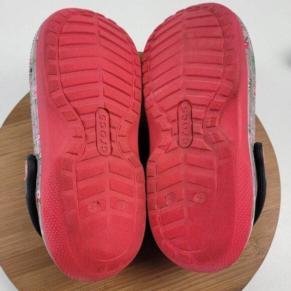 Disney Christmas Holiday 2019 Mickey Dual Comfort‎ Crocs Unisex Size M7/W9 - Picture 9 of 10